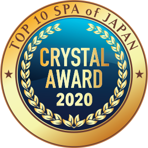 TOP 10 SPA of JAPAN CRYSTAL AWARD 2020